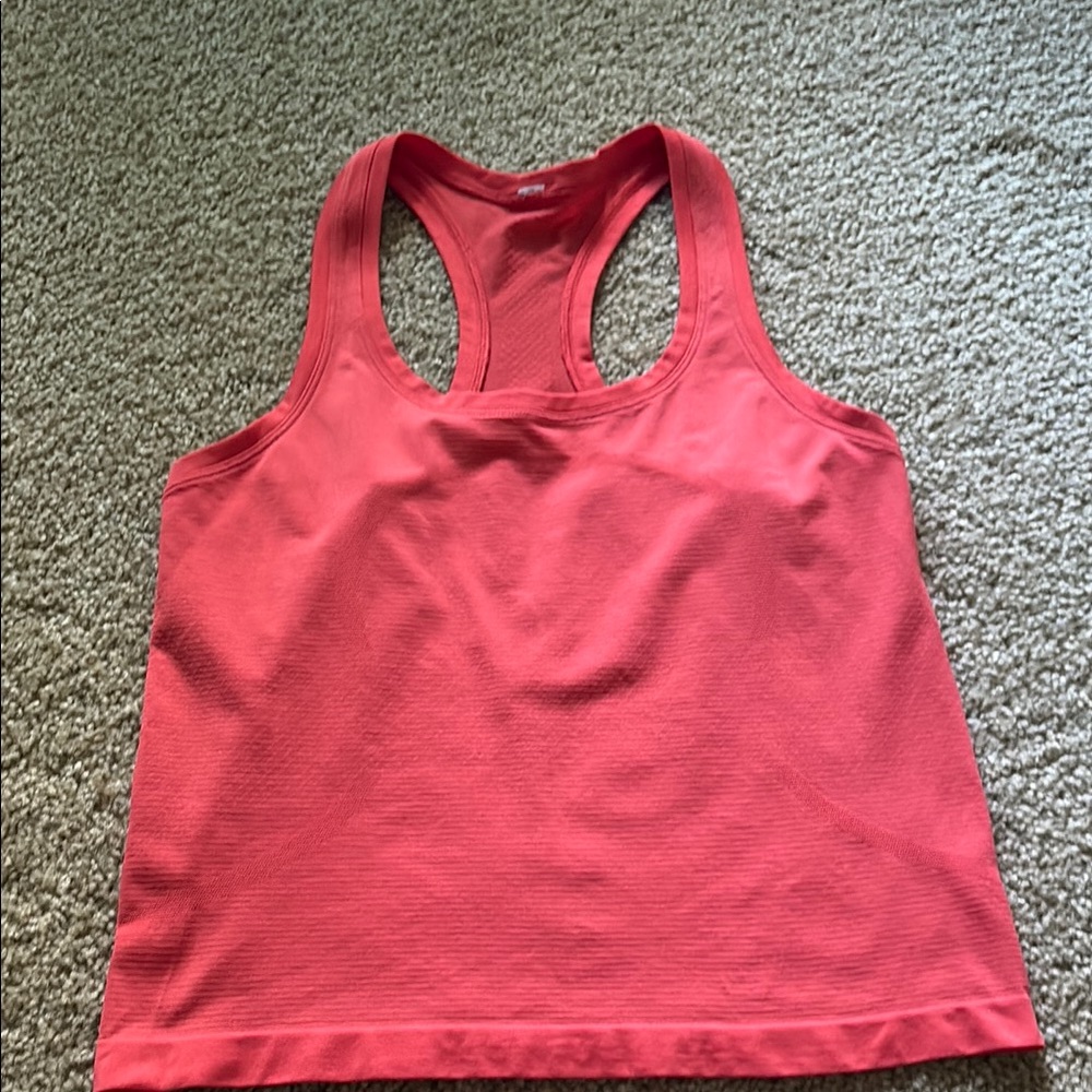 Lululemon Swiftly Tech Racerback Tank Top 2.0 Race Length, Size 6, Autumn Red